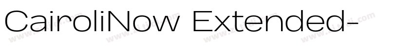 CairoliNow Extended字体转换